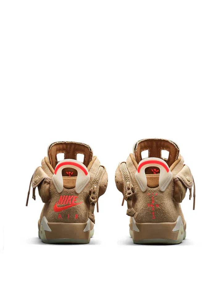 Jordan Retro 6 Travis Scott British Khaki semi ua