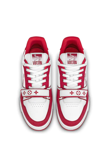 louis vuitton trainer MONOGRAM RED