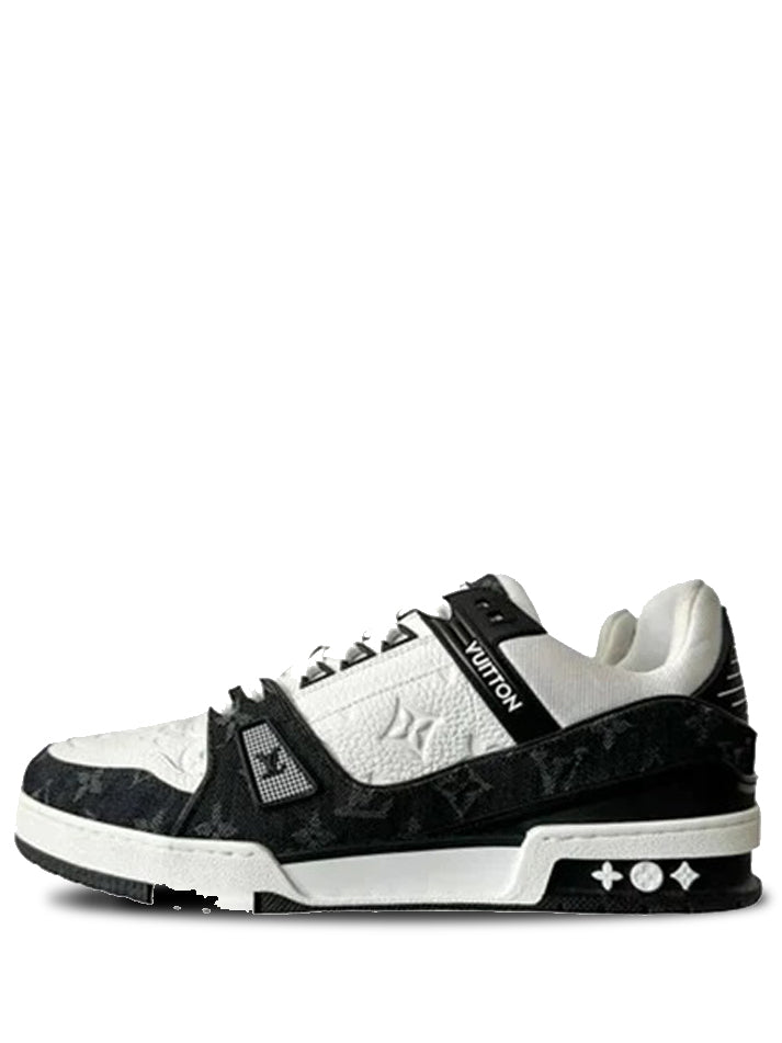 Louis Vuitton Trainer Black White