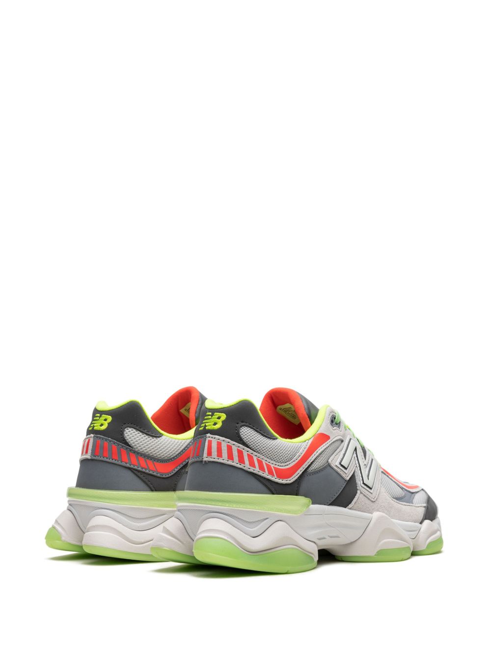 New Balance 9060 Glow Green  Minor Yellowish From Down  Normal Dirty