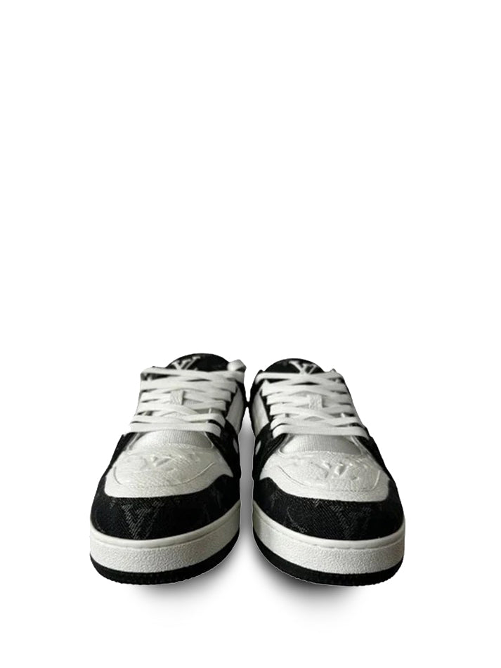 Louis Vuitton Trainer Black White