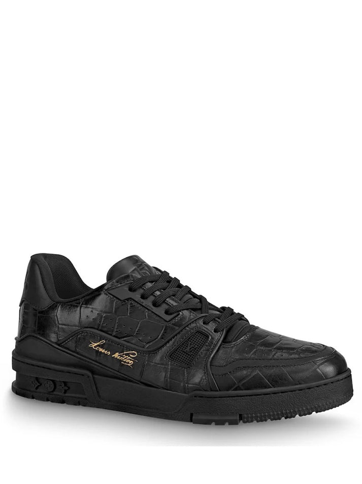 LOUIS VUITTON TRAINER 2023 CROCODILE LEATHER
