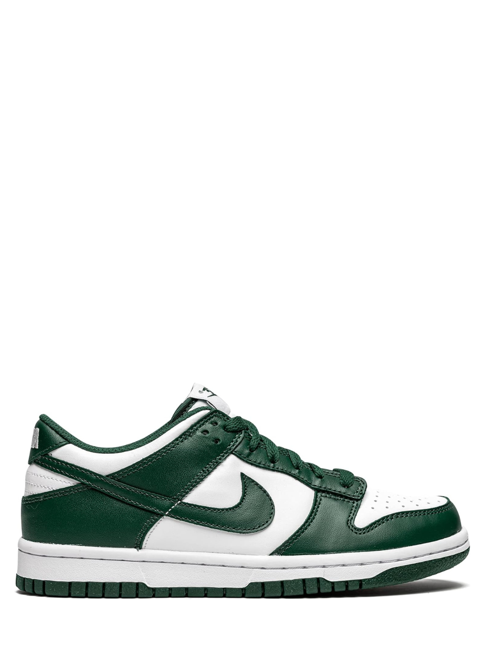 Sb dunk low varsity green semi ua with extra laces