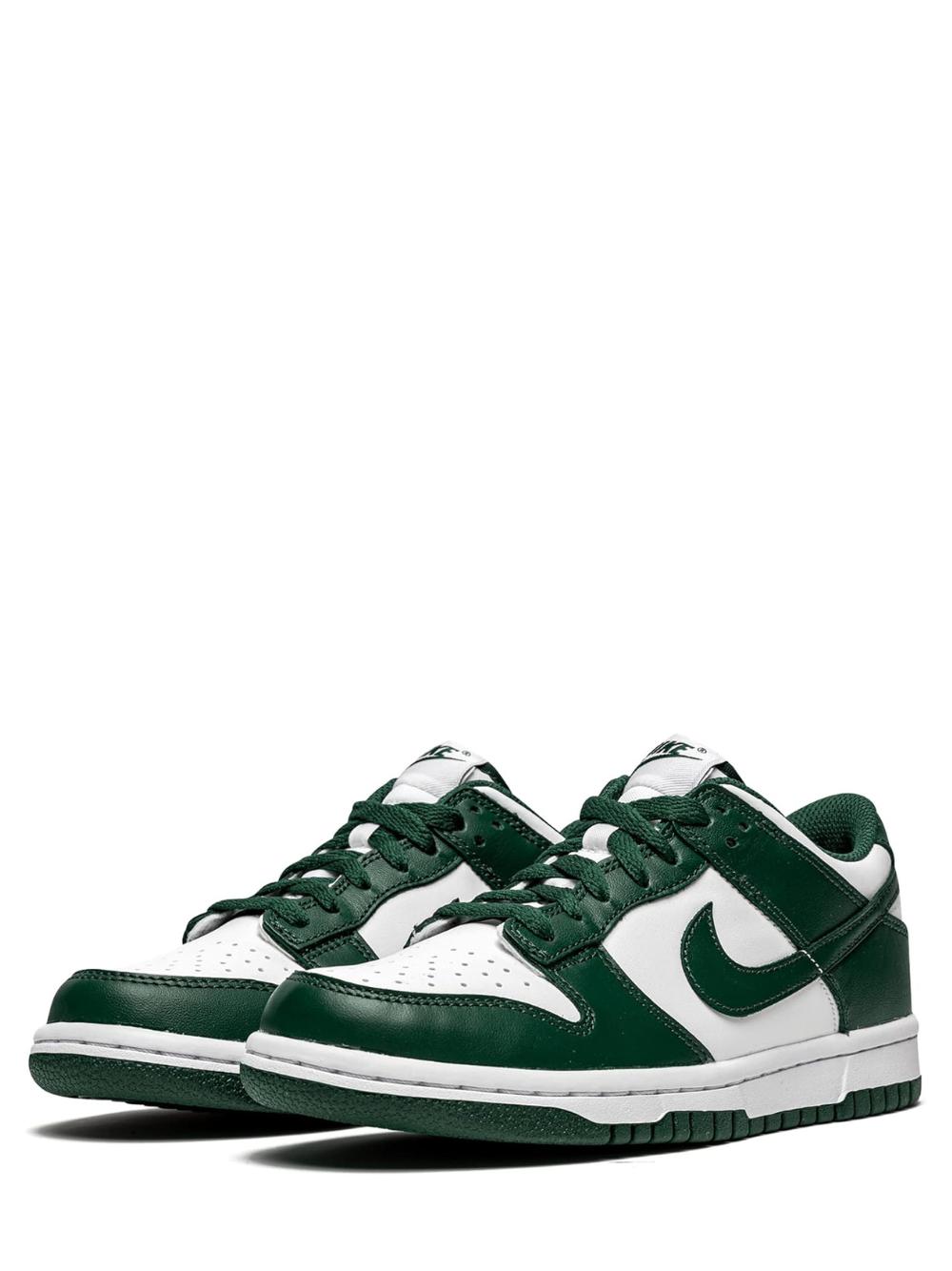 Sb dunk low varsity green semi ua with extra laces