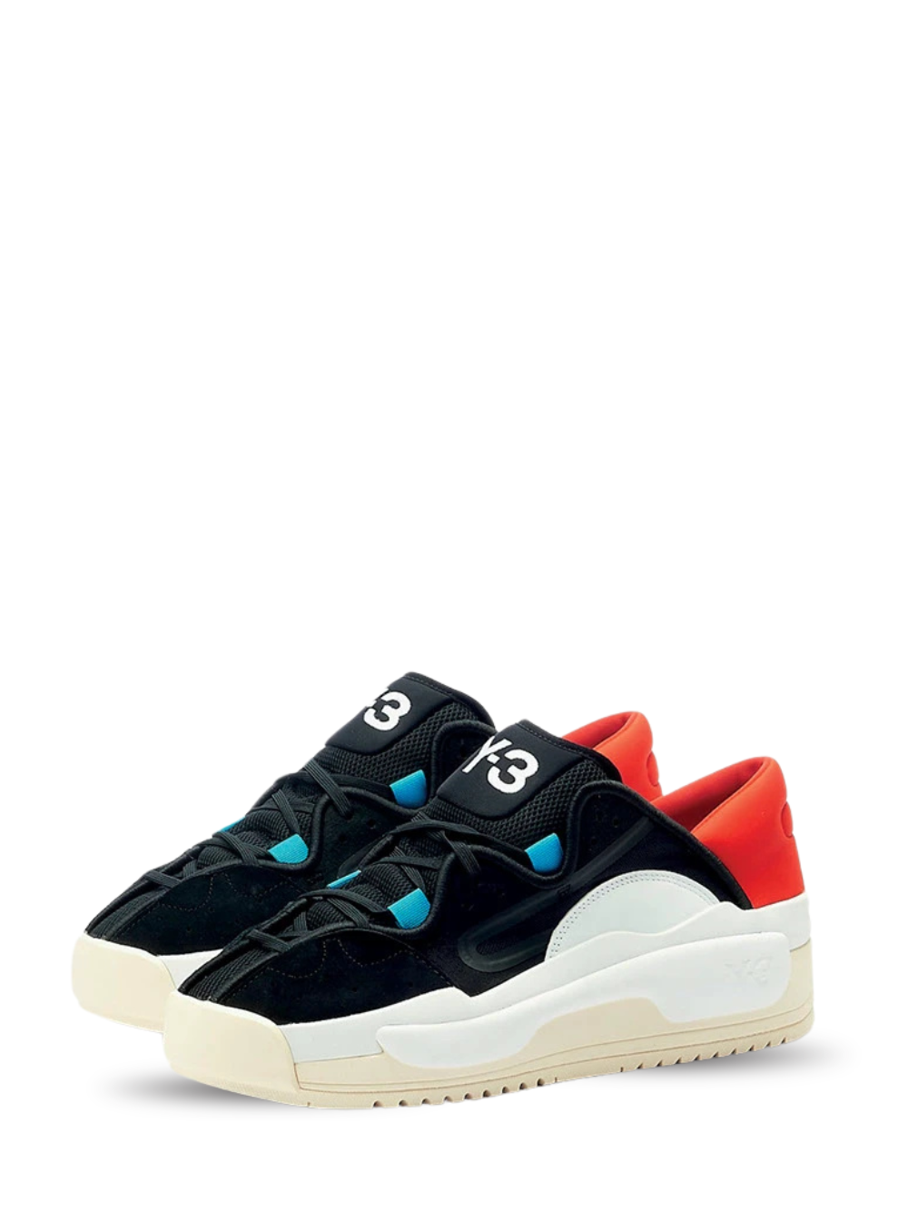 Adidass Y 3 HOKORI 2 White Black Red