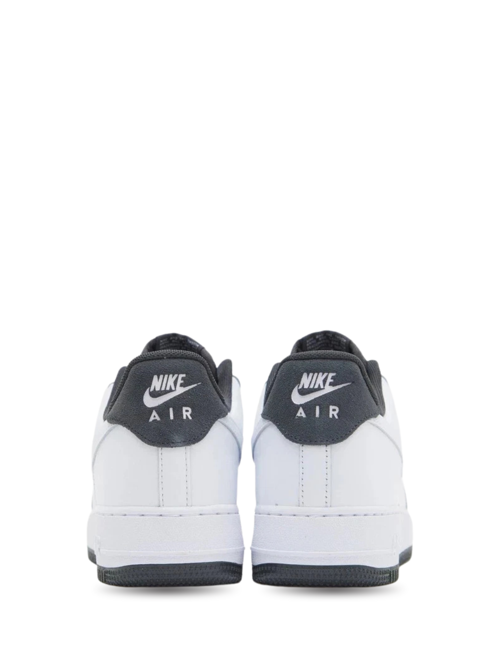 NIKEE AIRFORCE 1 WHITE BLACK MINI SWOOSH 2025