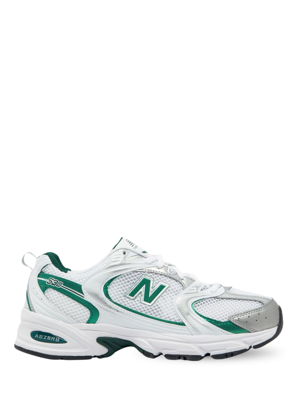 NEWW BALANCE 530 WHITE NIGHTWATCH GREEN WOMEN
