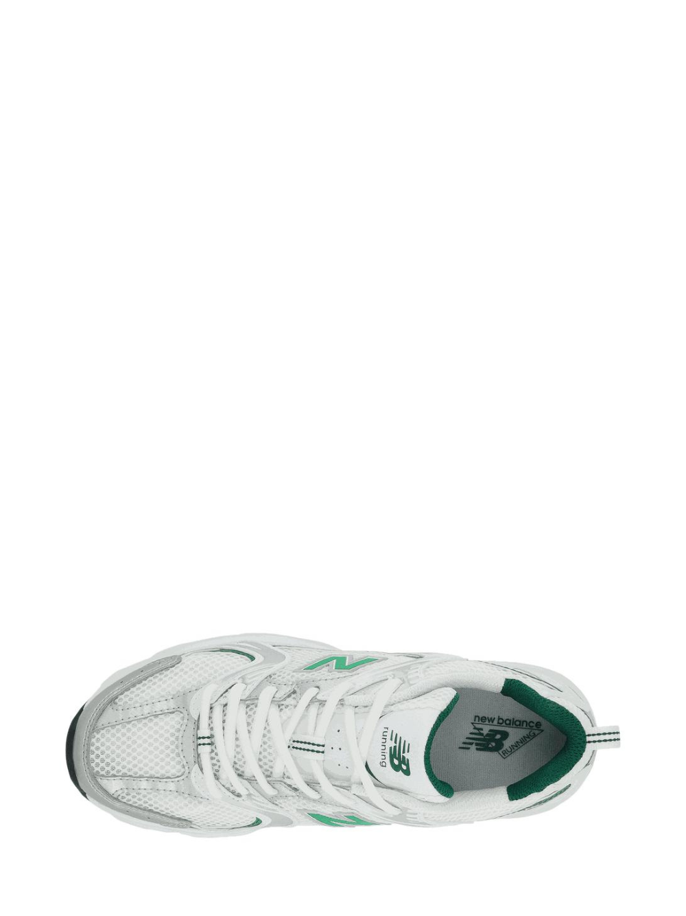 NEWW BALANCE 530 WHITE NIGHTWATCH GREEN WOMEN