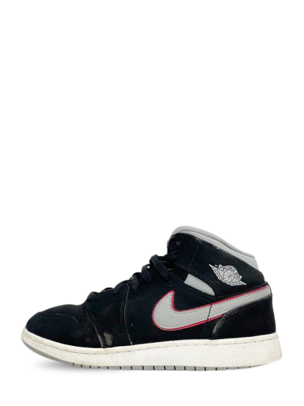 NIKEE AIR JORDAN 1 HIGH PARTICLE GREY BLACK