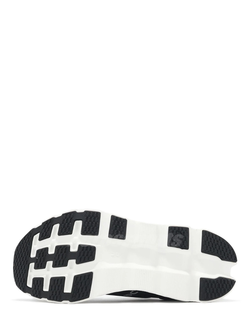 On Cloud Stratus V3 Black White Running Shoes