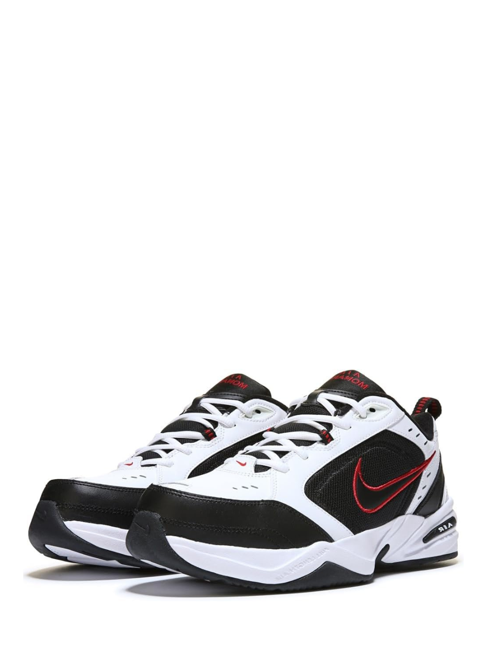 NikeAir Monarch IV Training Shoe White Black Varsity Red