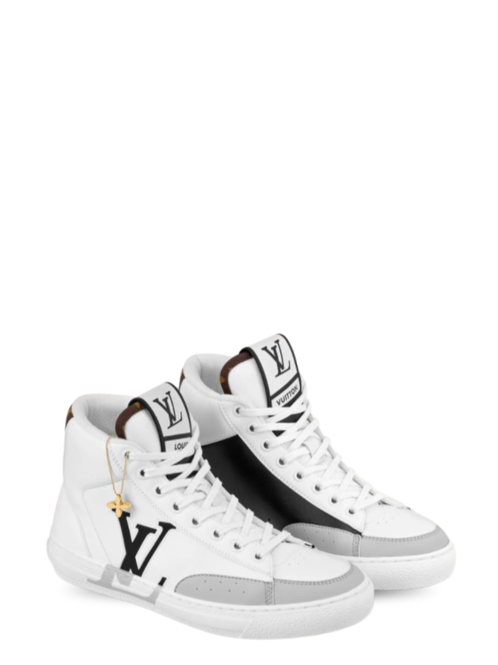 LOUIS VUITTON LV Charlie Ankle Sneakers White
