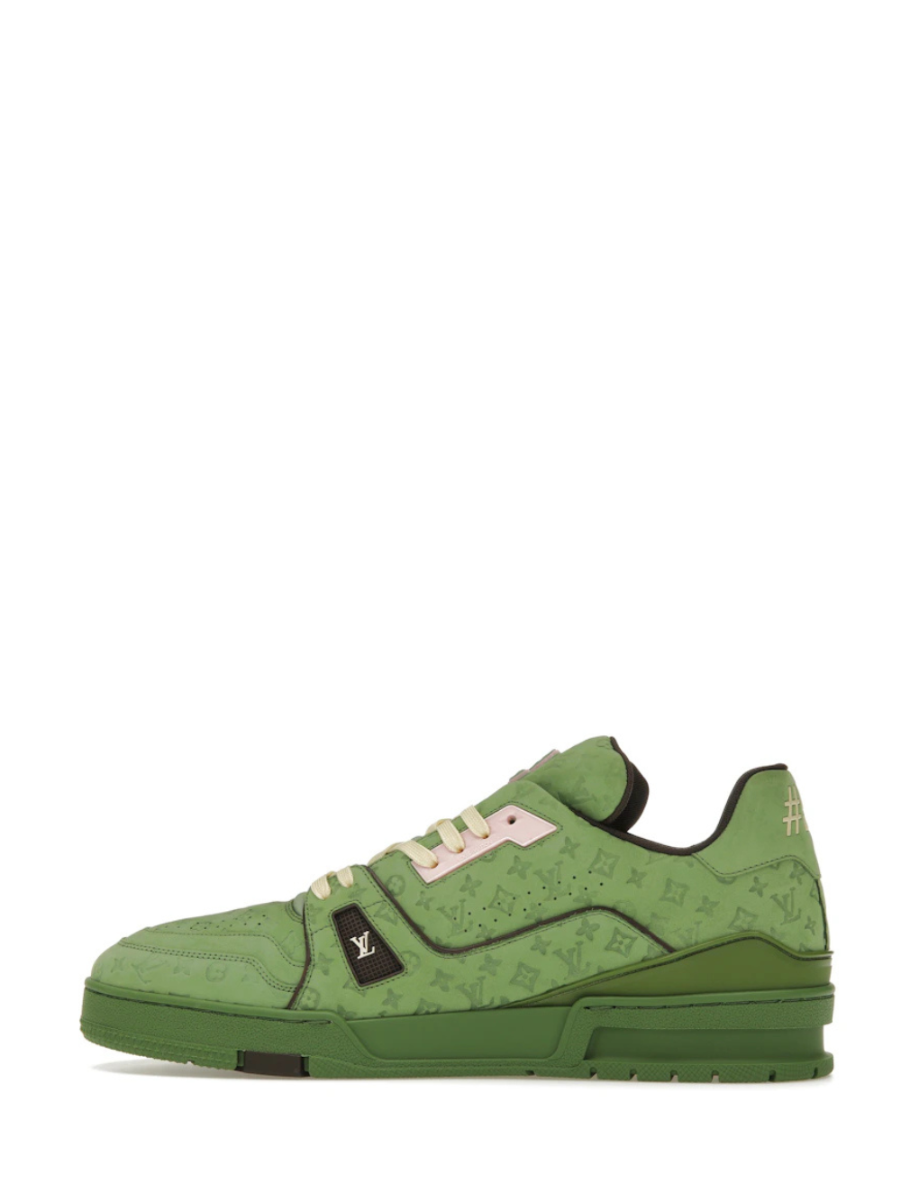 louis vuitton by tyler the creator 2024 green trainer