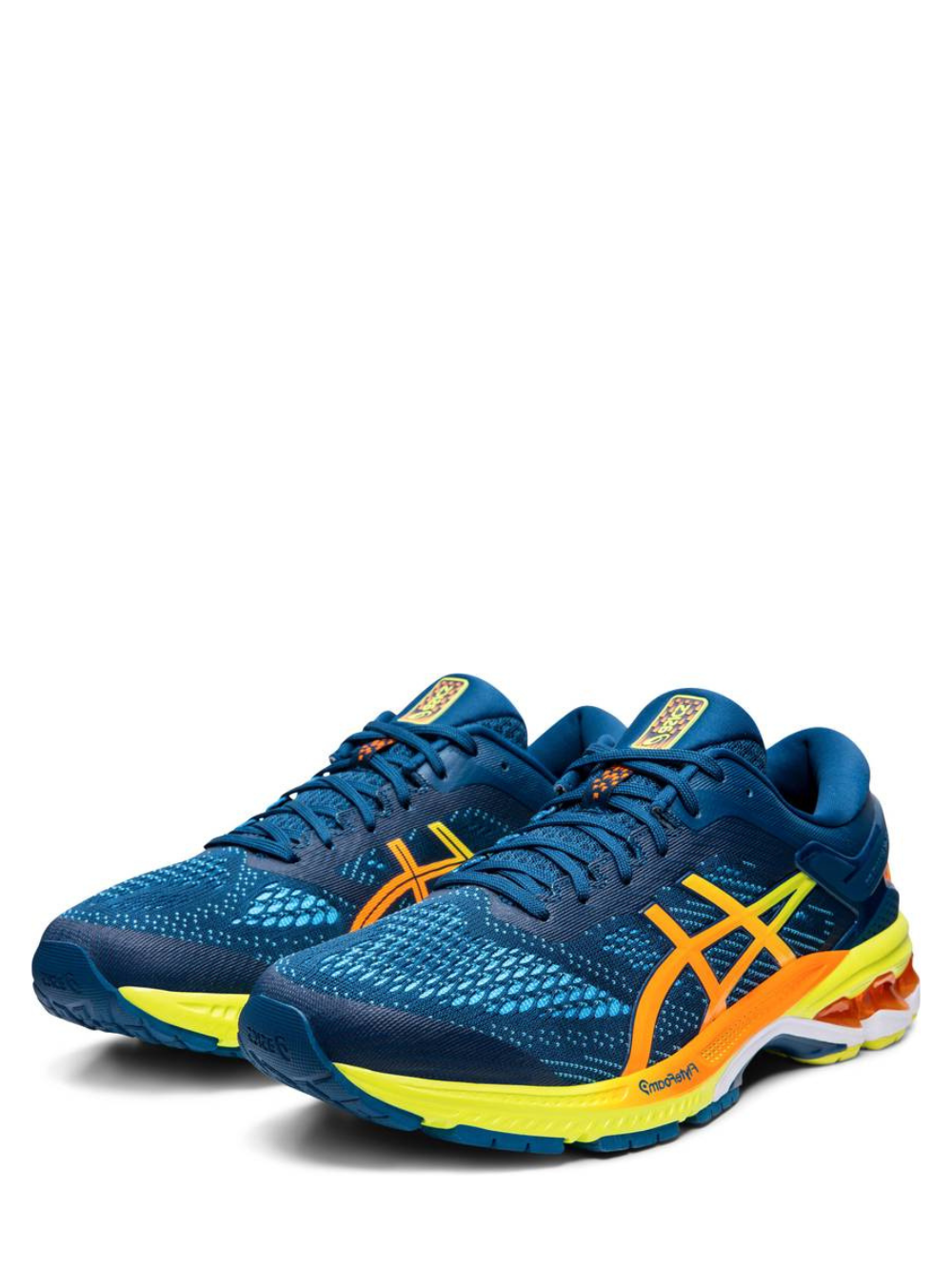Asicss Gel Kayano 26 Blue Yellow