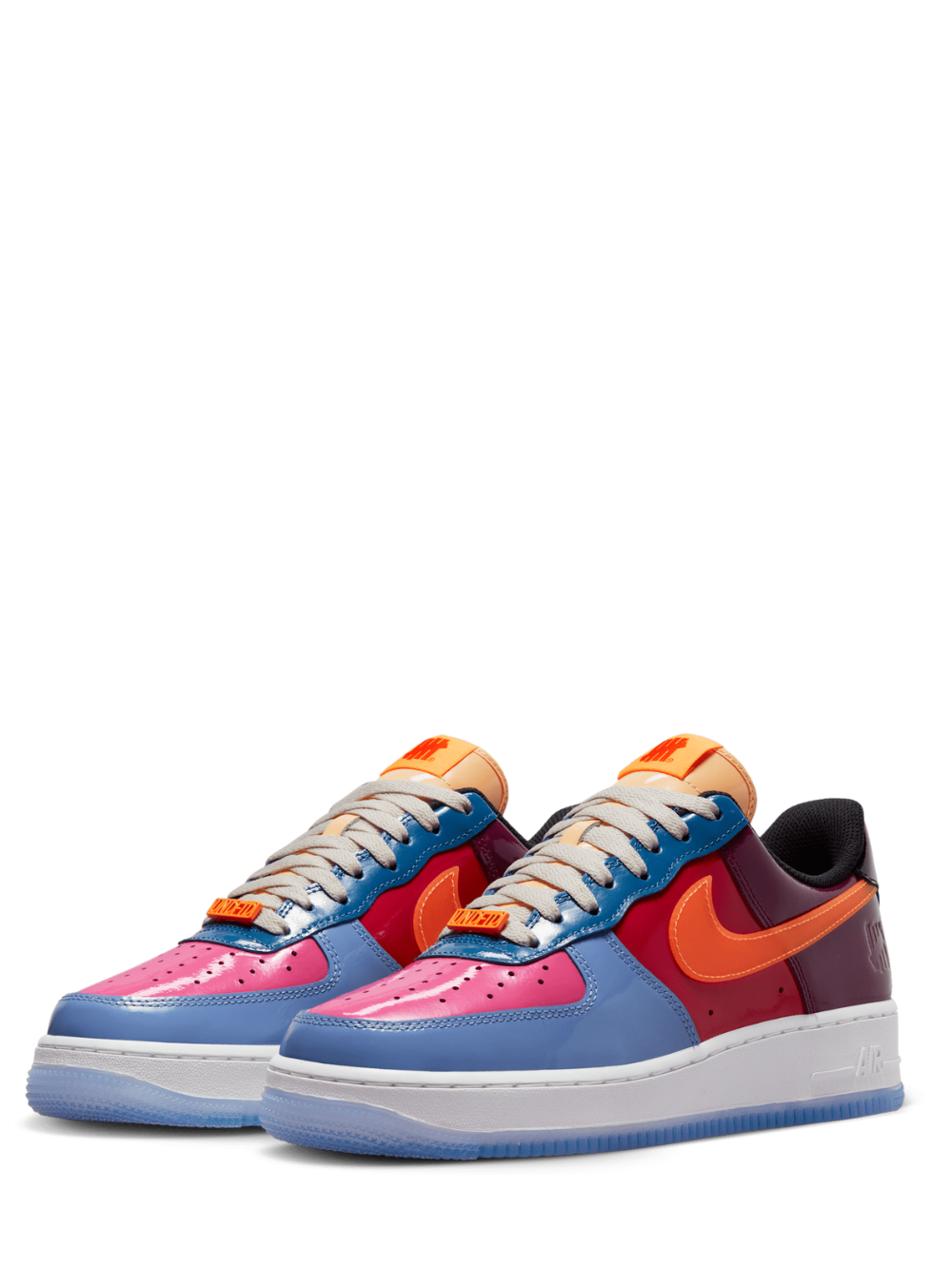nike airforce 1 low undefeated x multi patent