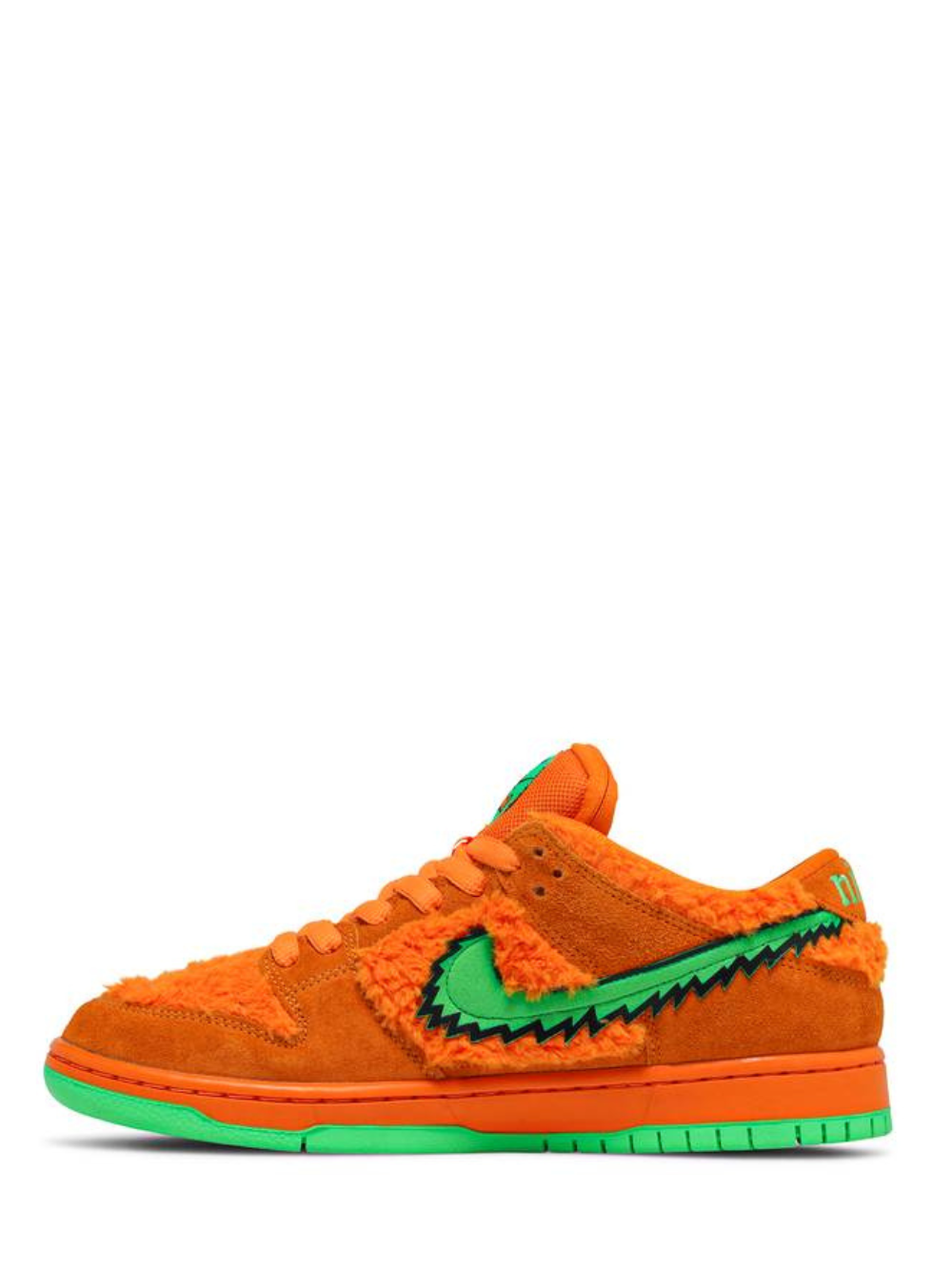 Nike Grateful Dead X Dunk Low SB Orange Bear Bright Ceramic Green