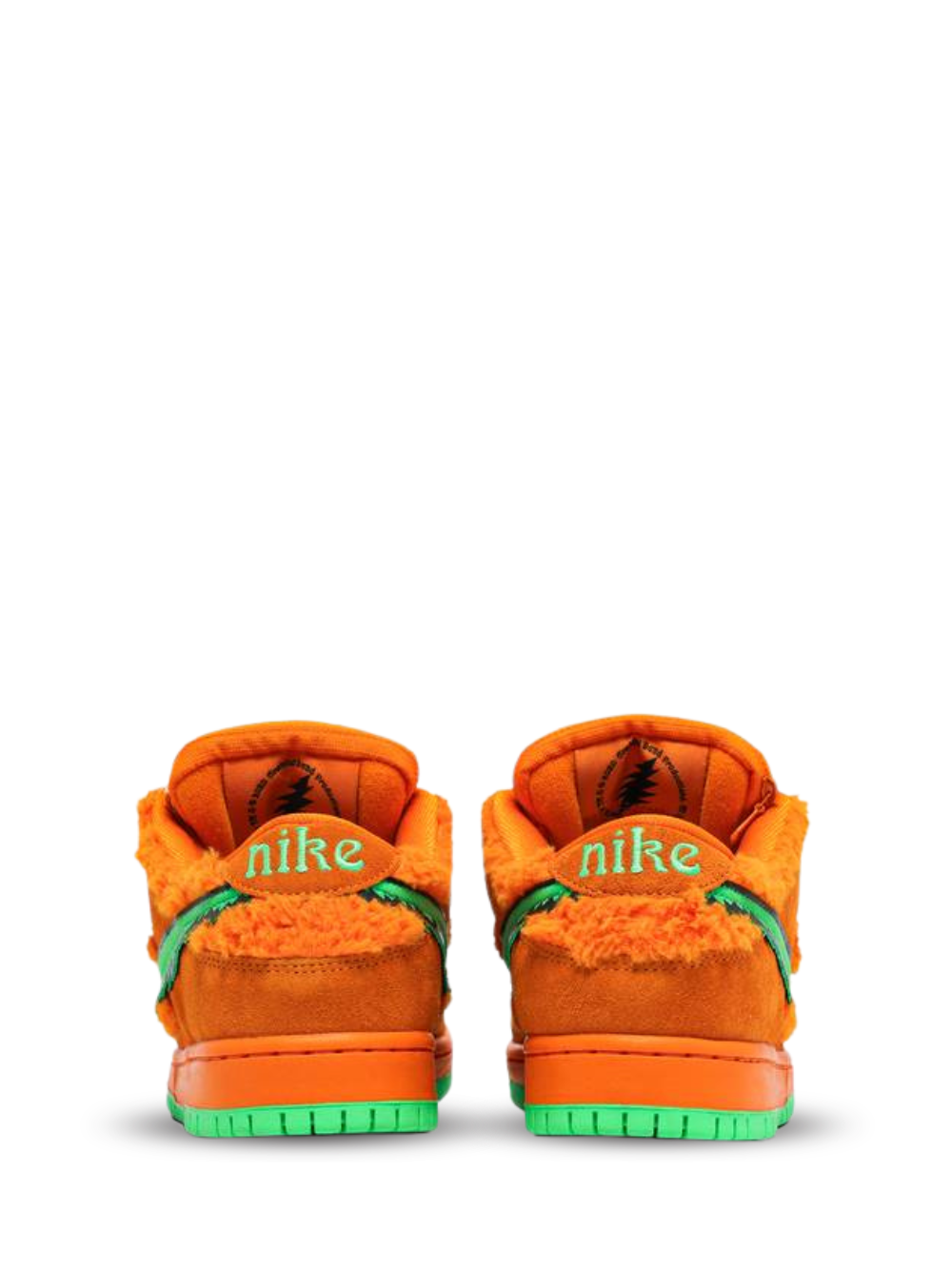 Nike Grateful Dead X Dunk Low SB Orange Bear Bright Ceramic Green