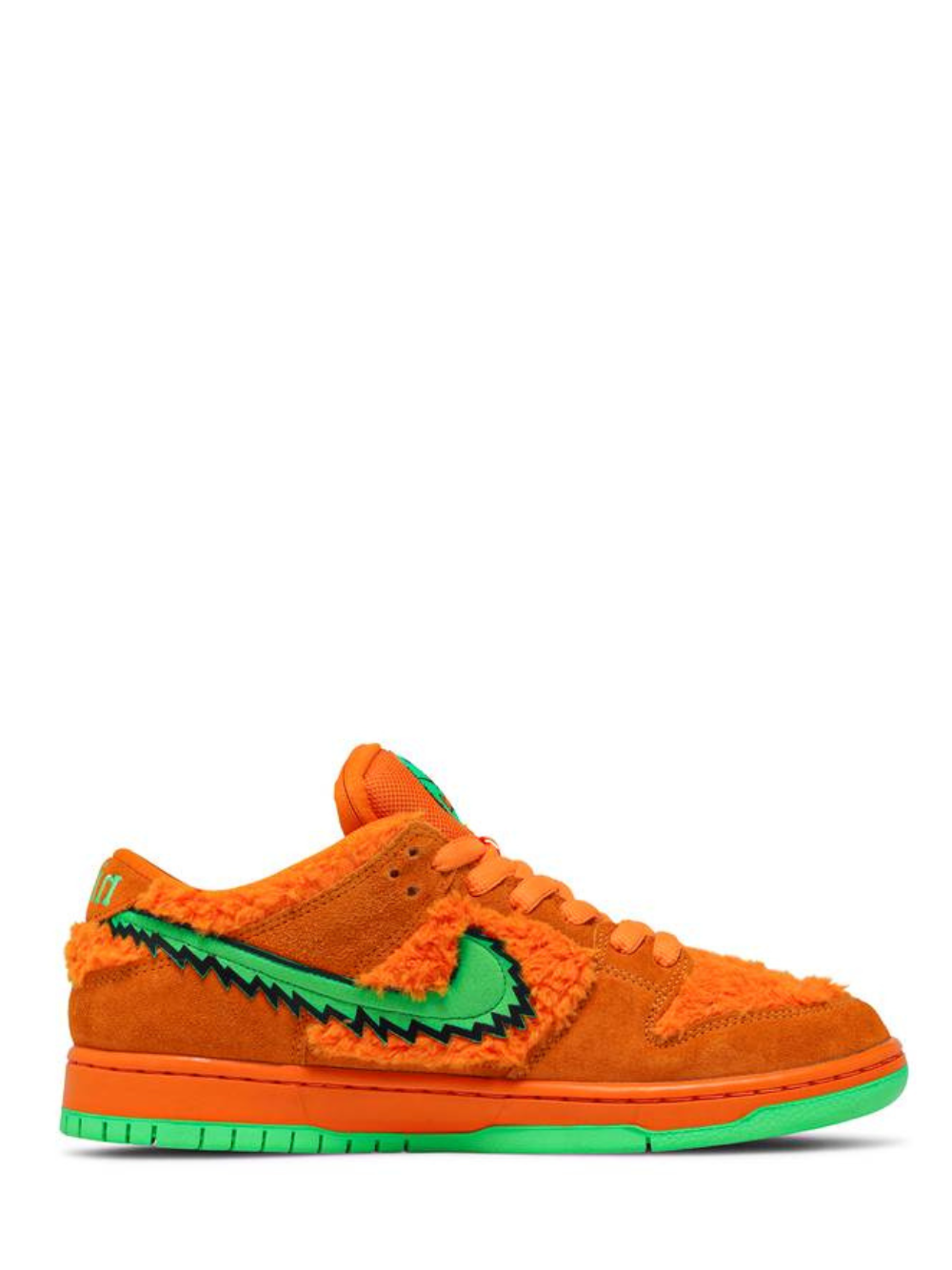 Nike Grateful Dead X Dunk Low SB Orange Bear Bright Ceramic Green