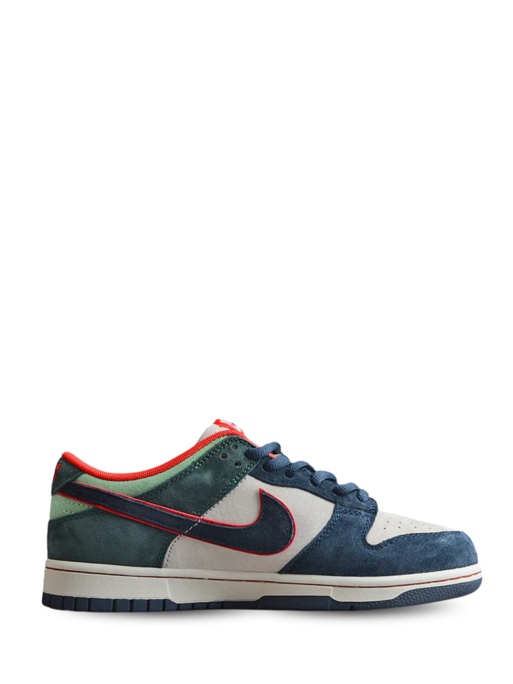 Nike sb dunk low x otomo karsuhiro steamboy ost Greenback Includes Suede Overlays