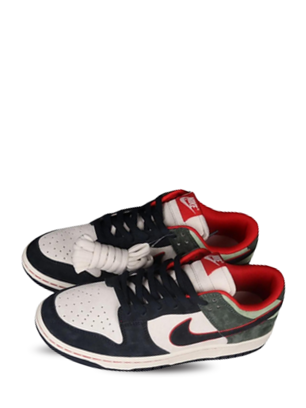 Nike sb dunk low x otomo karsuhiro steamboy ost Greenback Includes Suede Overlays