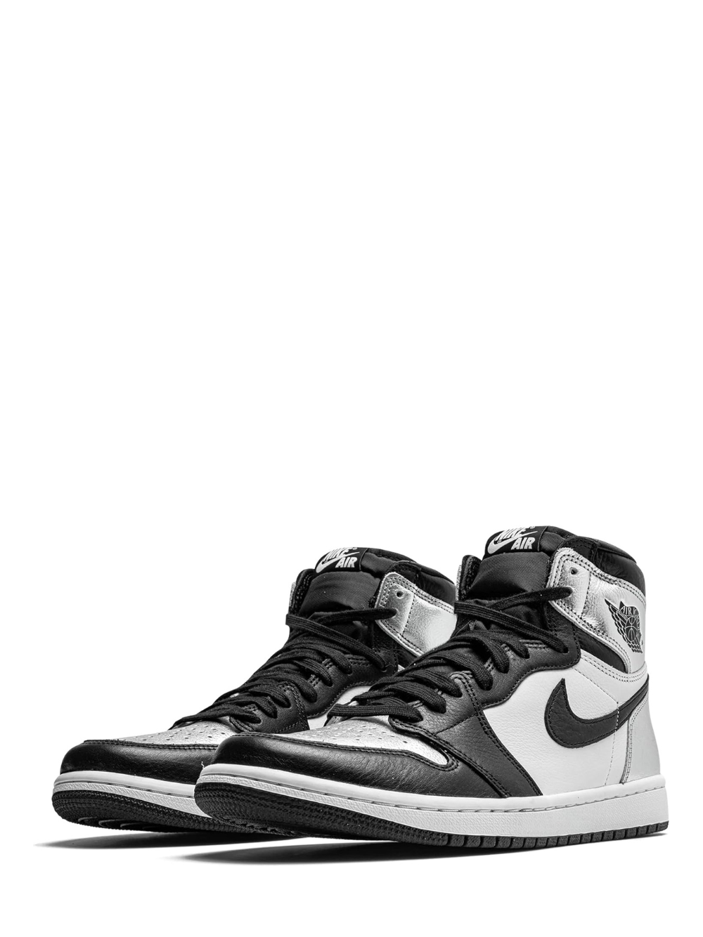 air jordan 1 mid silver toe