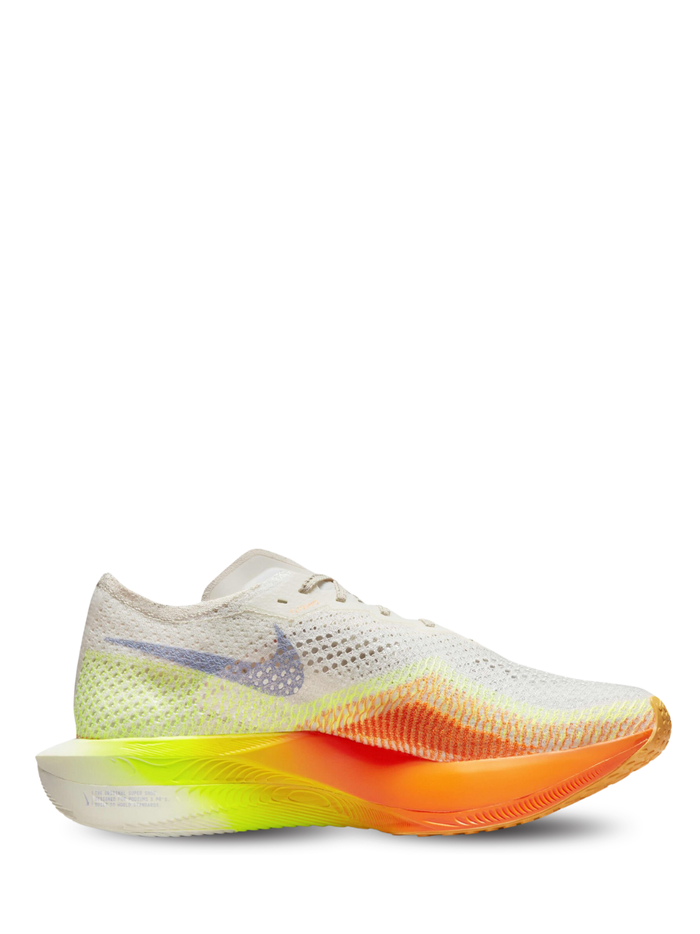 Nike Zoomx Vaporfly Next 3 Orange Cobalt Bliss || Sail Yellow