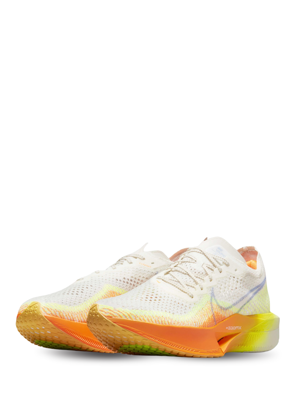 Nike Zoomx Vaporfly Next 3 Orange Cobalt Bliss || Sail Yellow
