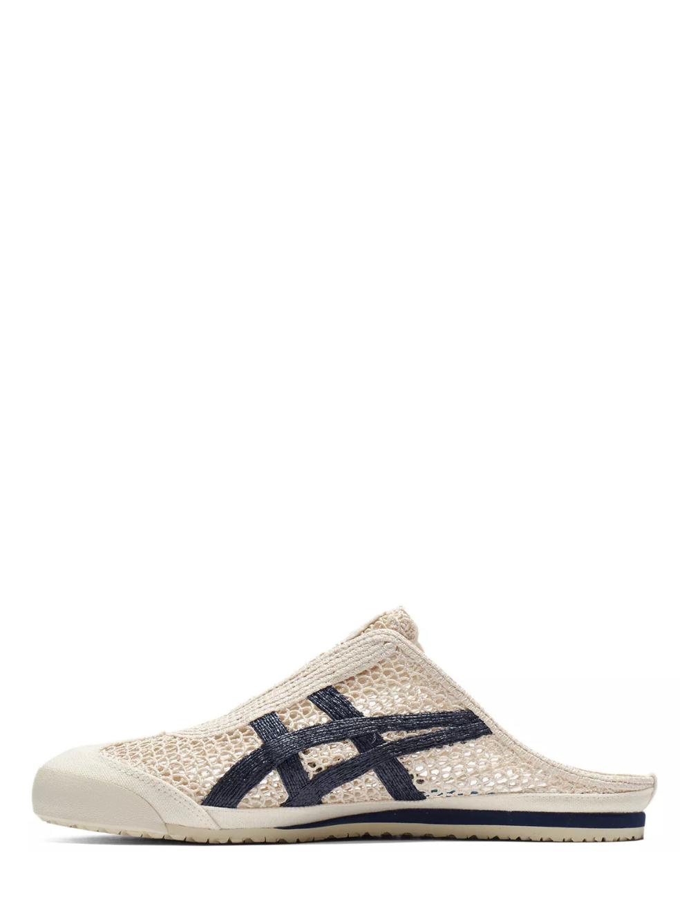 Onitsuka Tiger Mexico 66 Sabot Half Cut Shoe Sneaker Cream Navy