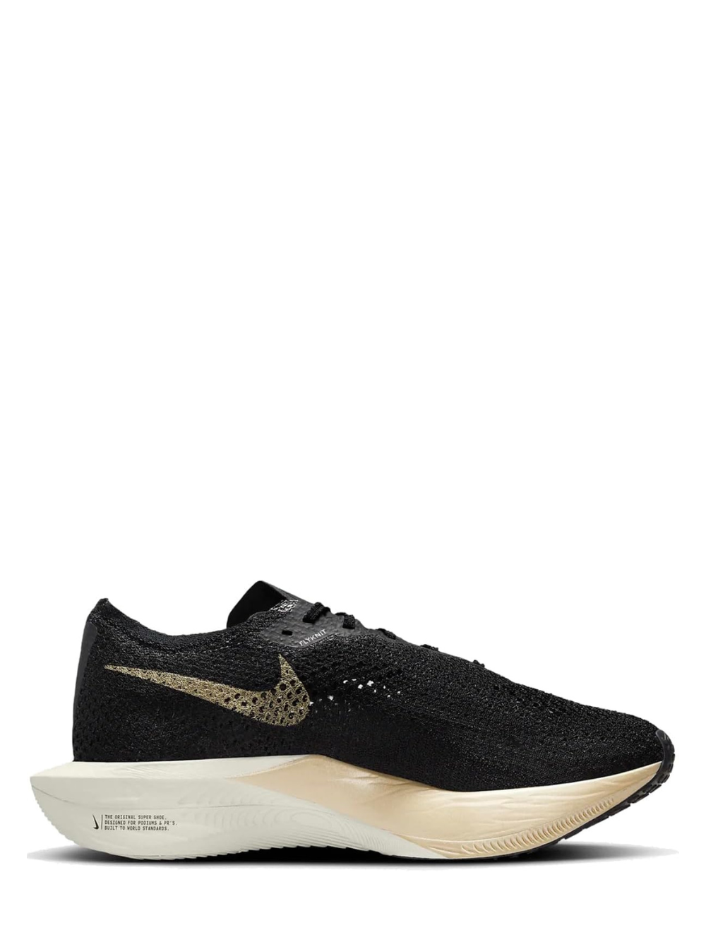Nikee Zoom X VAPORFLY NEXT 3 BLACK METALLIC GOLD