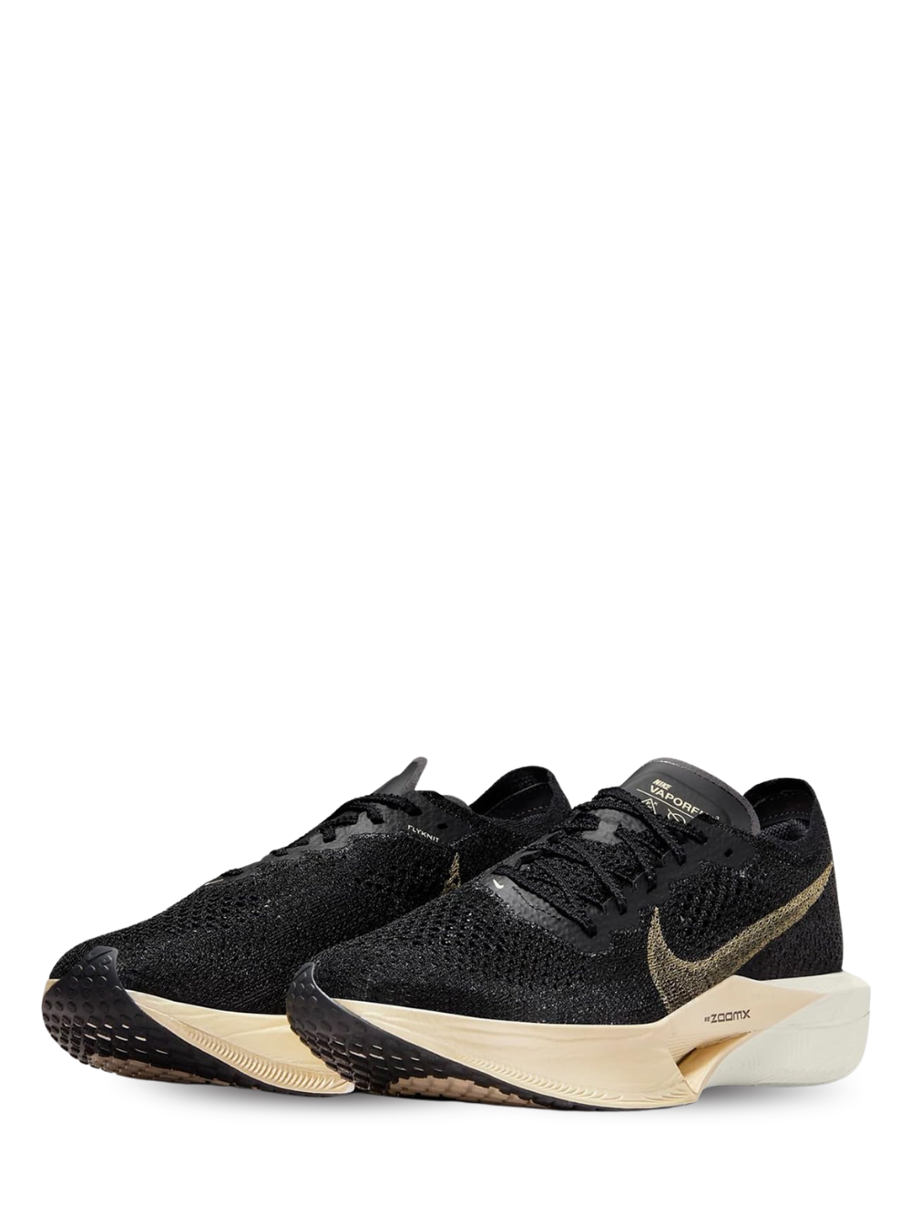 Nikee Zoom X VAPORFLY NEXT 3 BLACK METALLIC GOLD