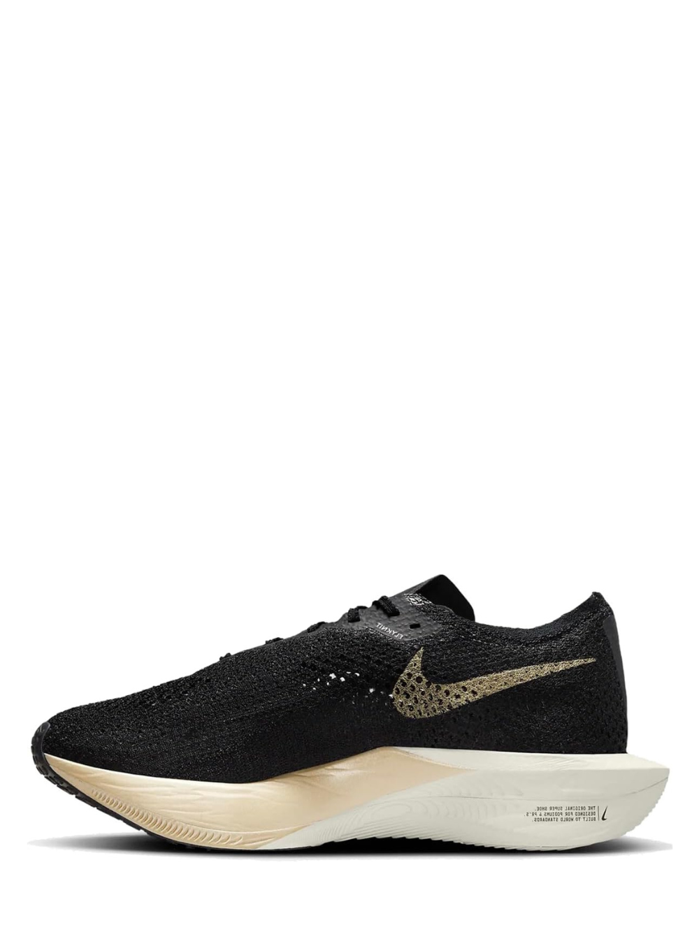 Nikee Zoom X VAPORFLY NEXT 3 BLACK METALLIC GOLD