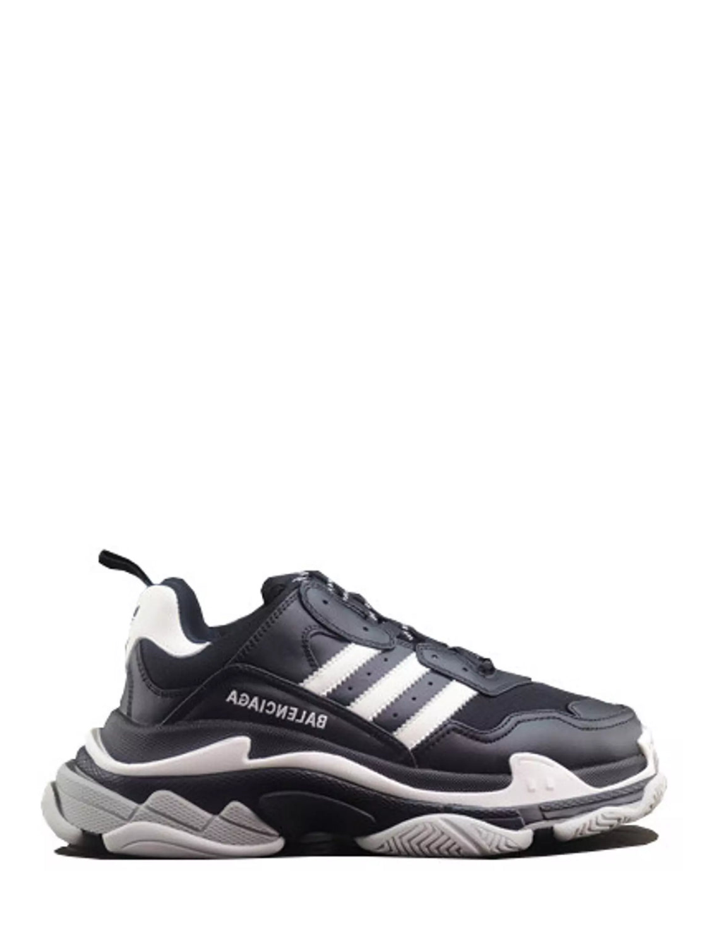 Adidas X Balenciaga Triple S Black 1028