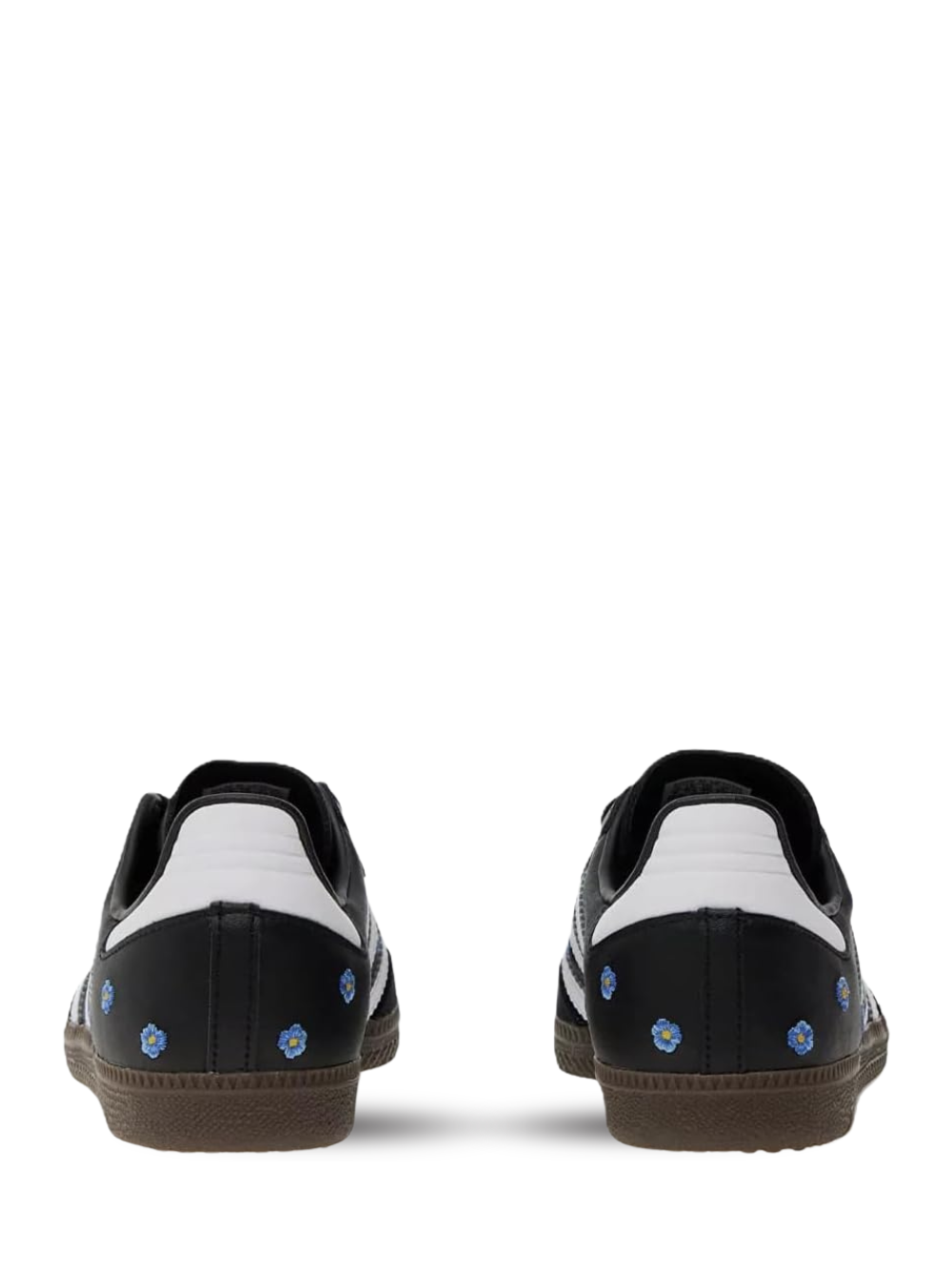 Adidass Originals Samba OG Sneakers Light Blue Floral Core Black