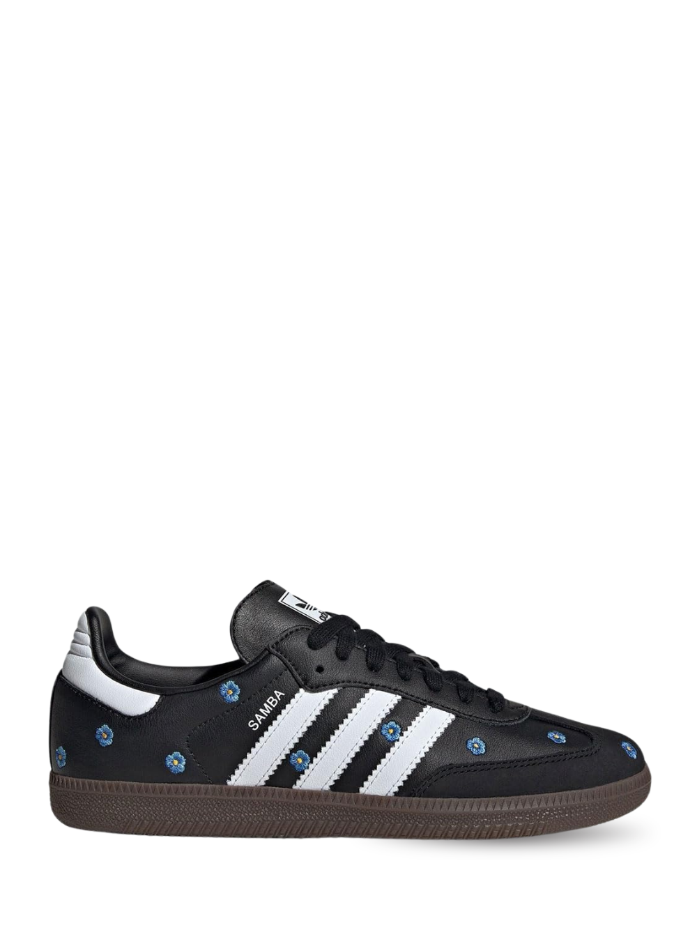 Adidass Originals Samba OG Sneakers Light Blue Floral Core Black