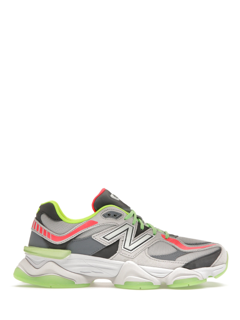 New Balance 9060 Glow Green  Minor Yellowish From Down  Normal Dirty
