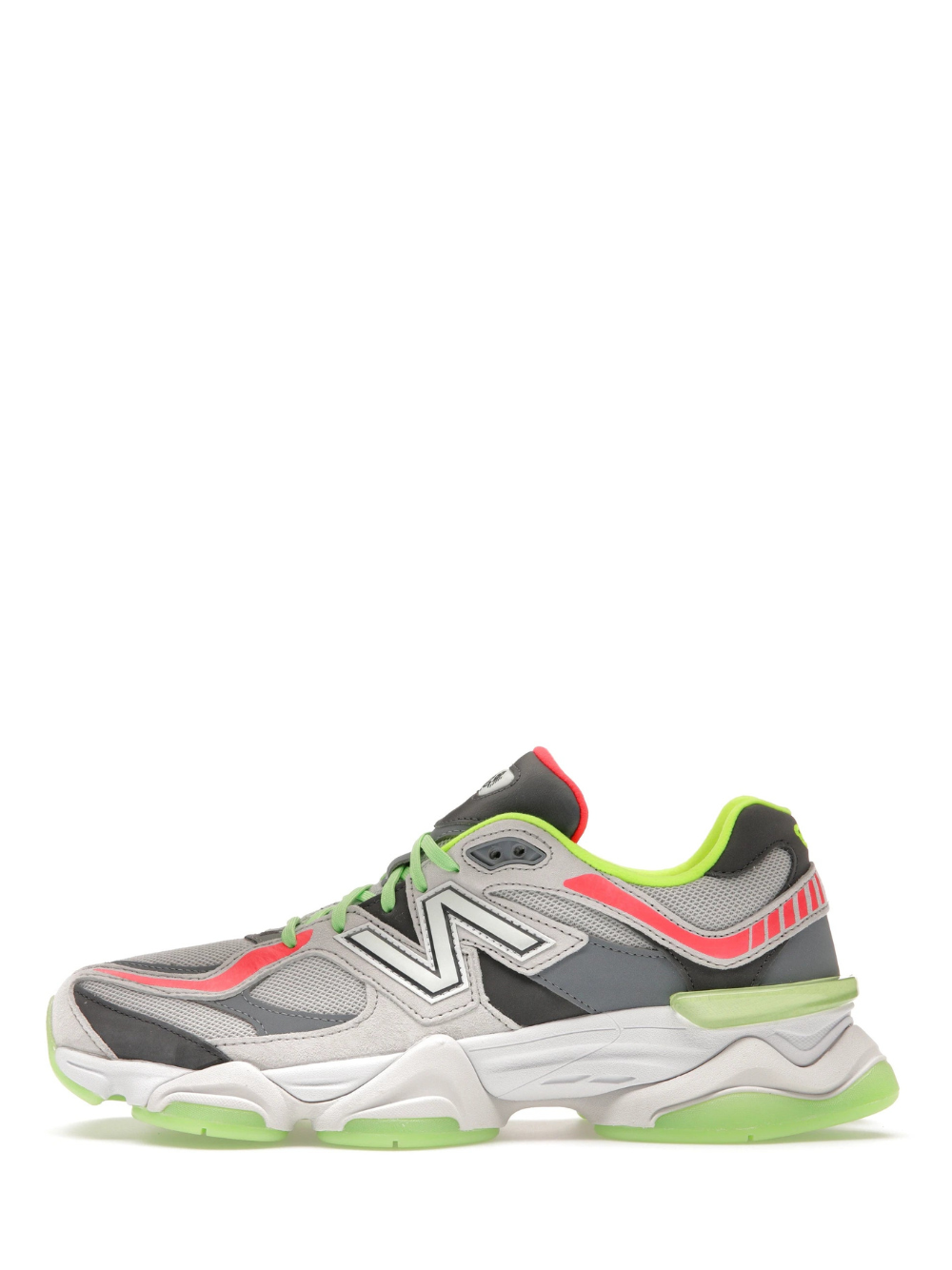 New Balance 9060 Glow Green  Minor Yellowish From Down  Normal Dirty