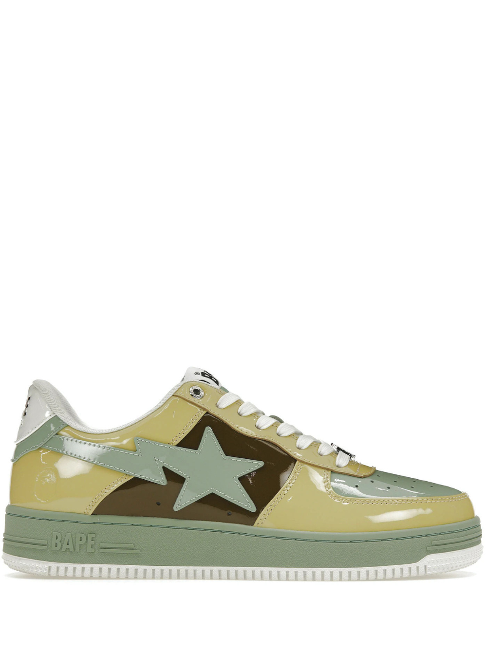 A Bathing Ape Bapesta Patent Leather