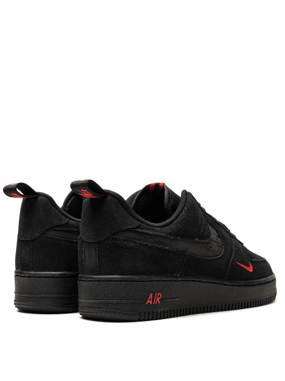 Nikee AirForce 1 "Black-Orange"