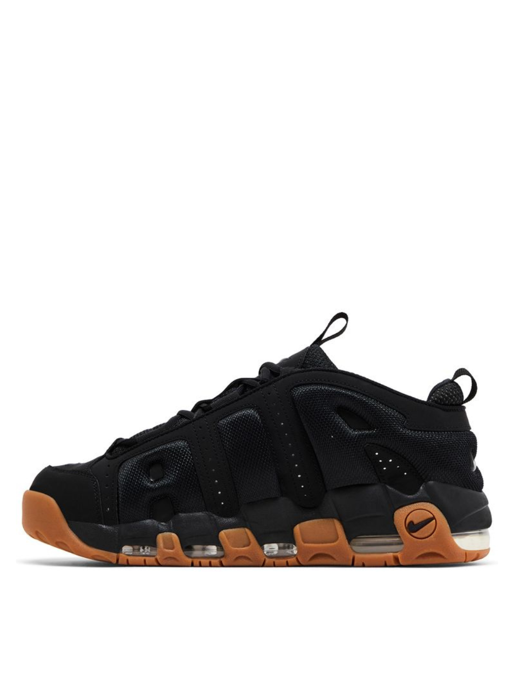 Nikee Air UpTempo Low Black Gum