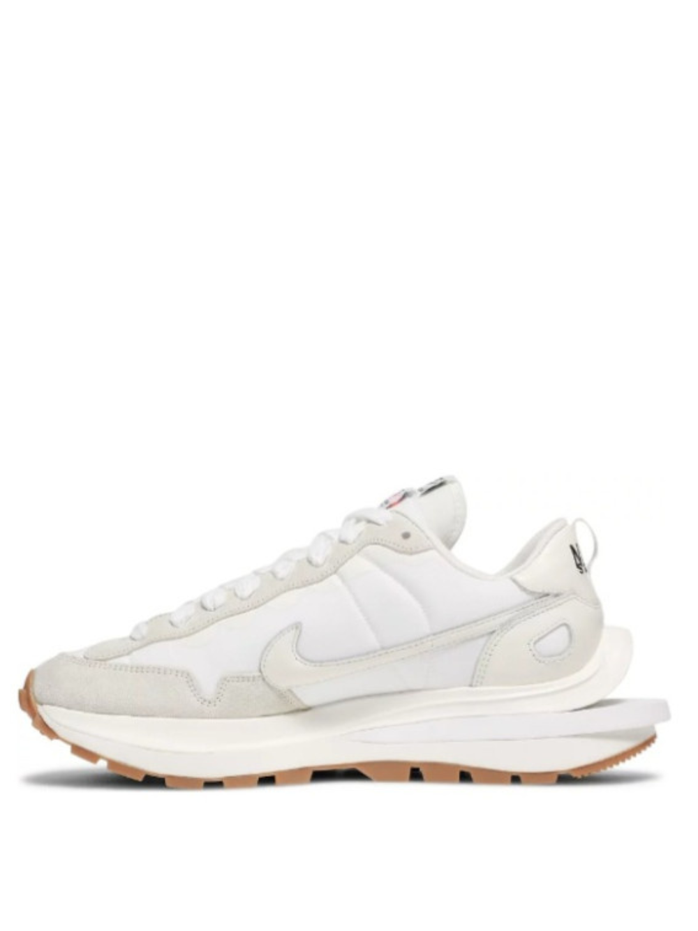 Nikee Sacai Vaporwaffle White Sail Gum