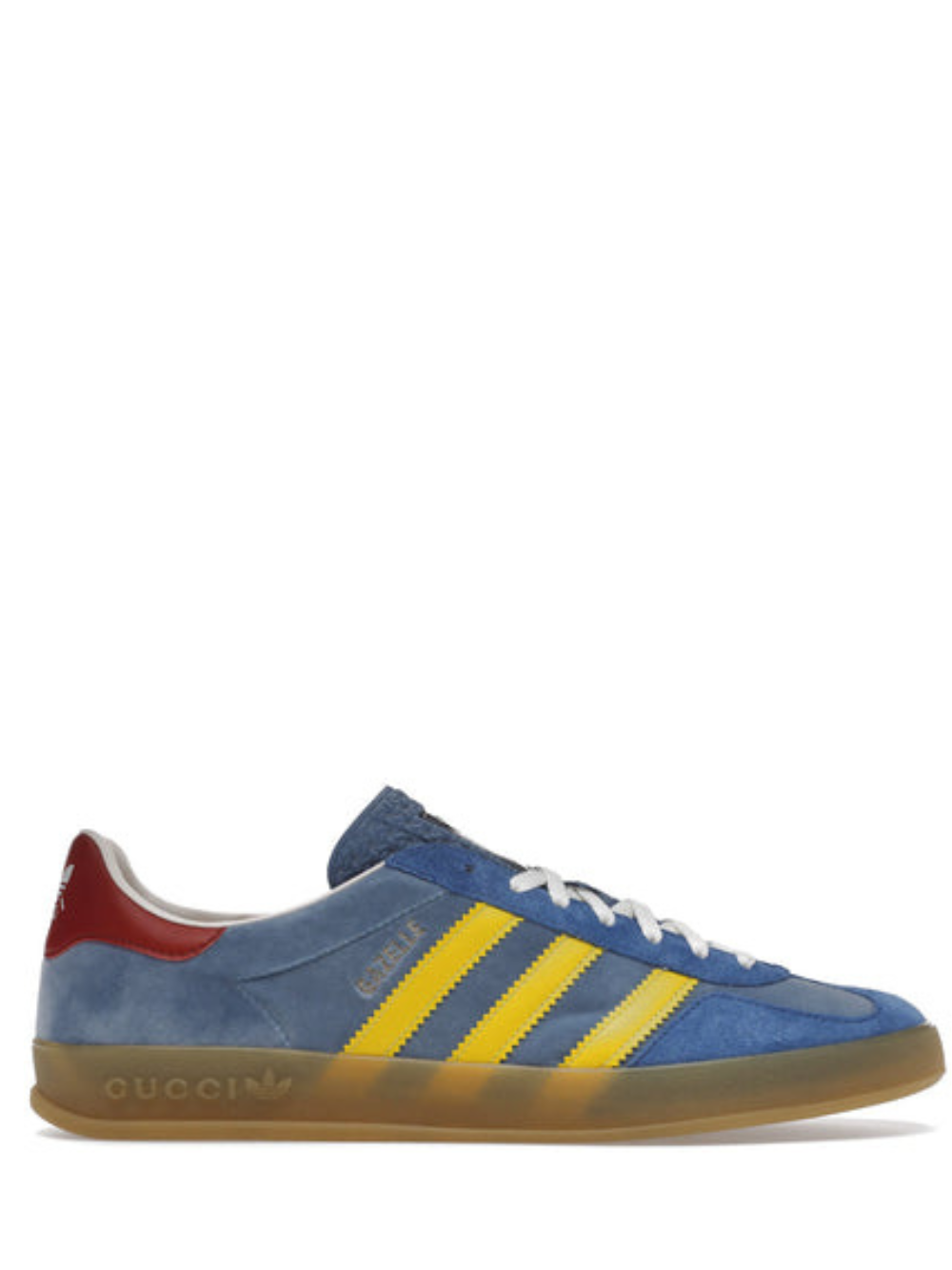 Adidas X Gucci Gazelle Light Blue Yellow