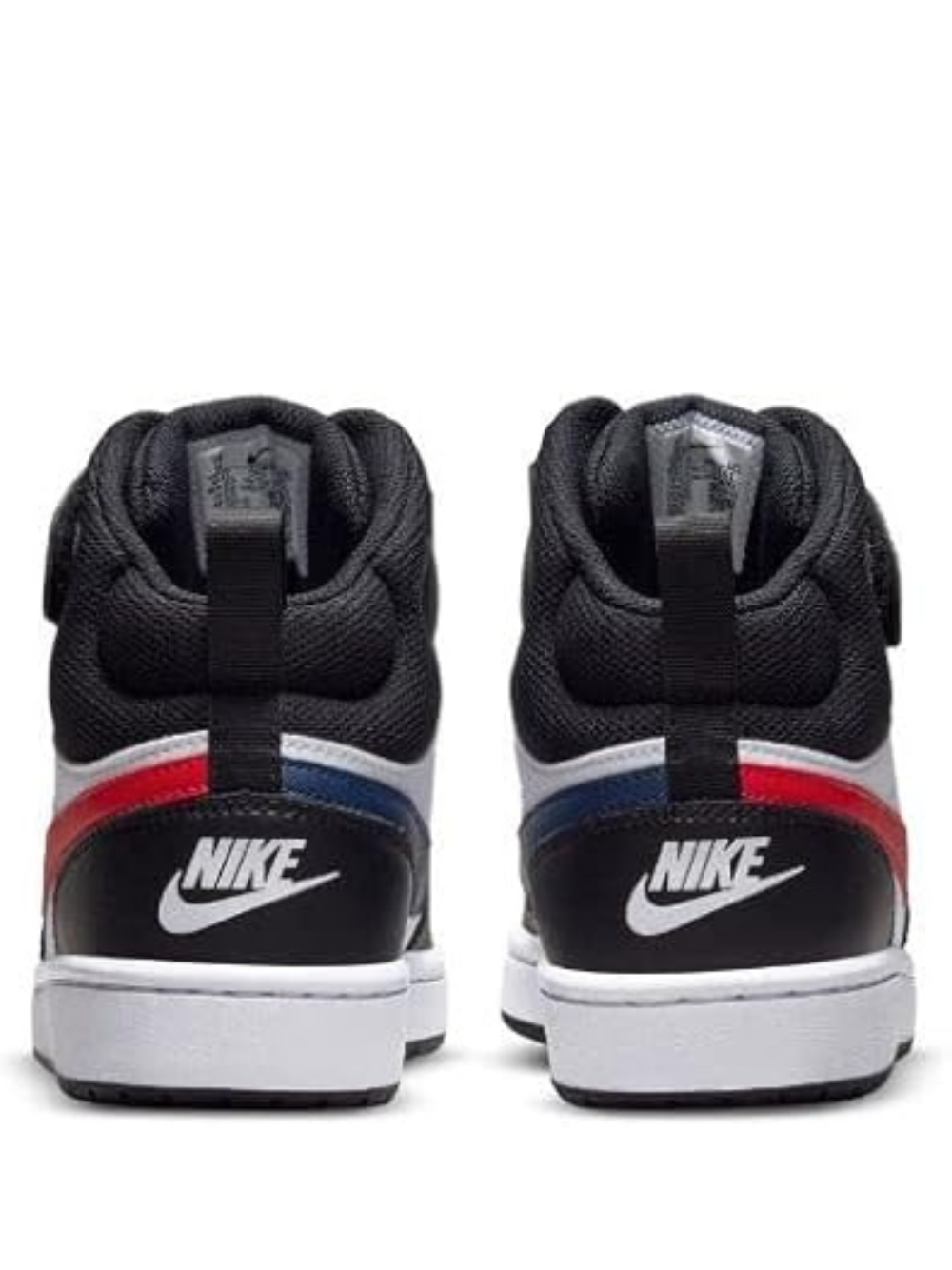 Nikee Court borough mid 2 white black university red