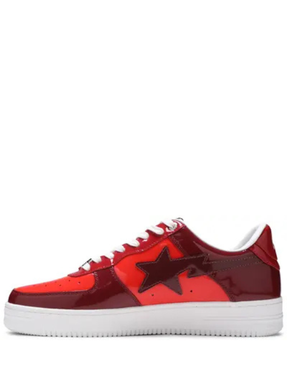 A Bathing Ape Bape Sta Low Brown Orange
