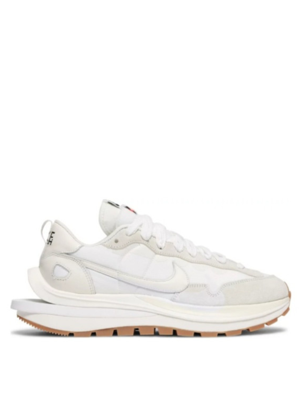 Nikee Sacai Vaporwaffle White Sail Gum