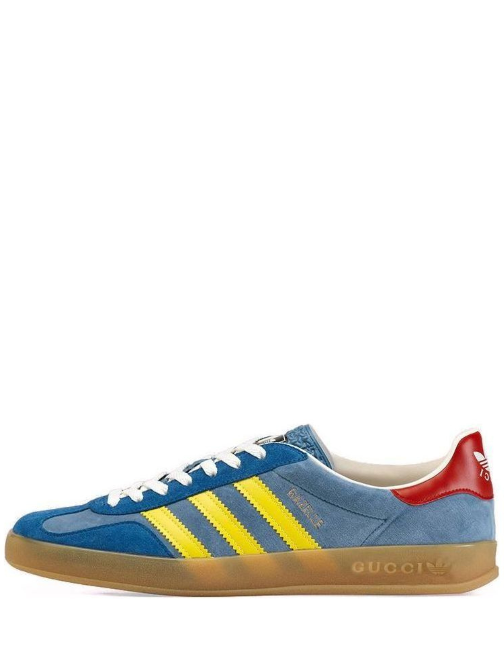 Adidas X Gucci Gazelle Light Blue Yellow