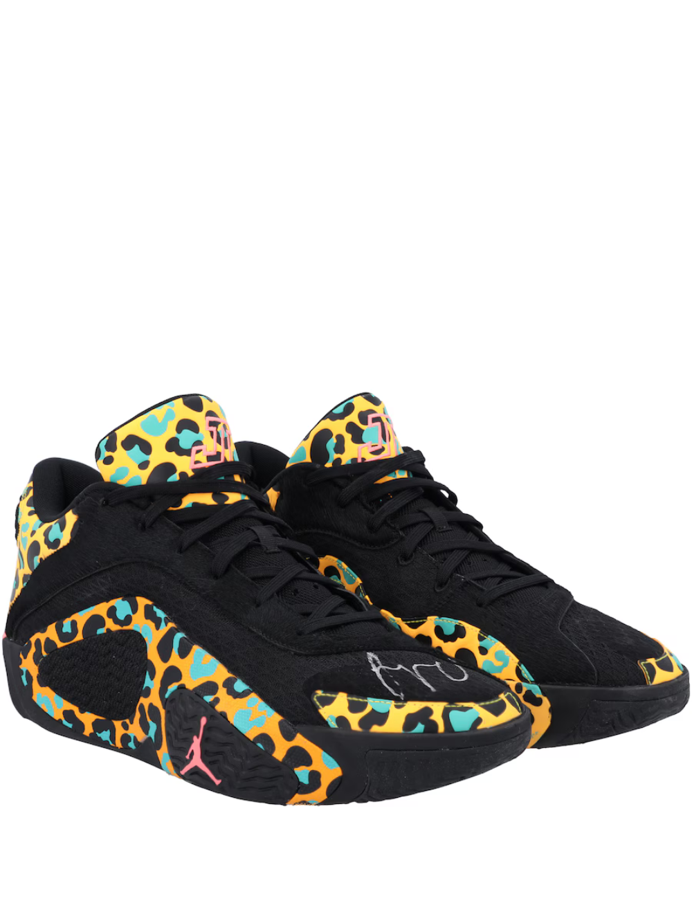 Nikee jordan tatum 2 black leopard