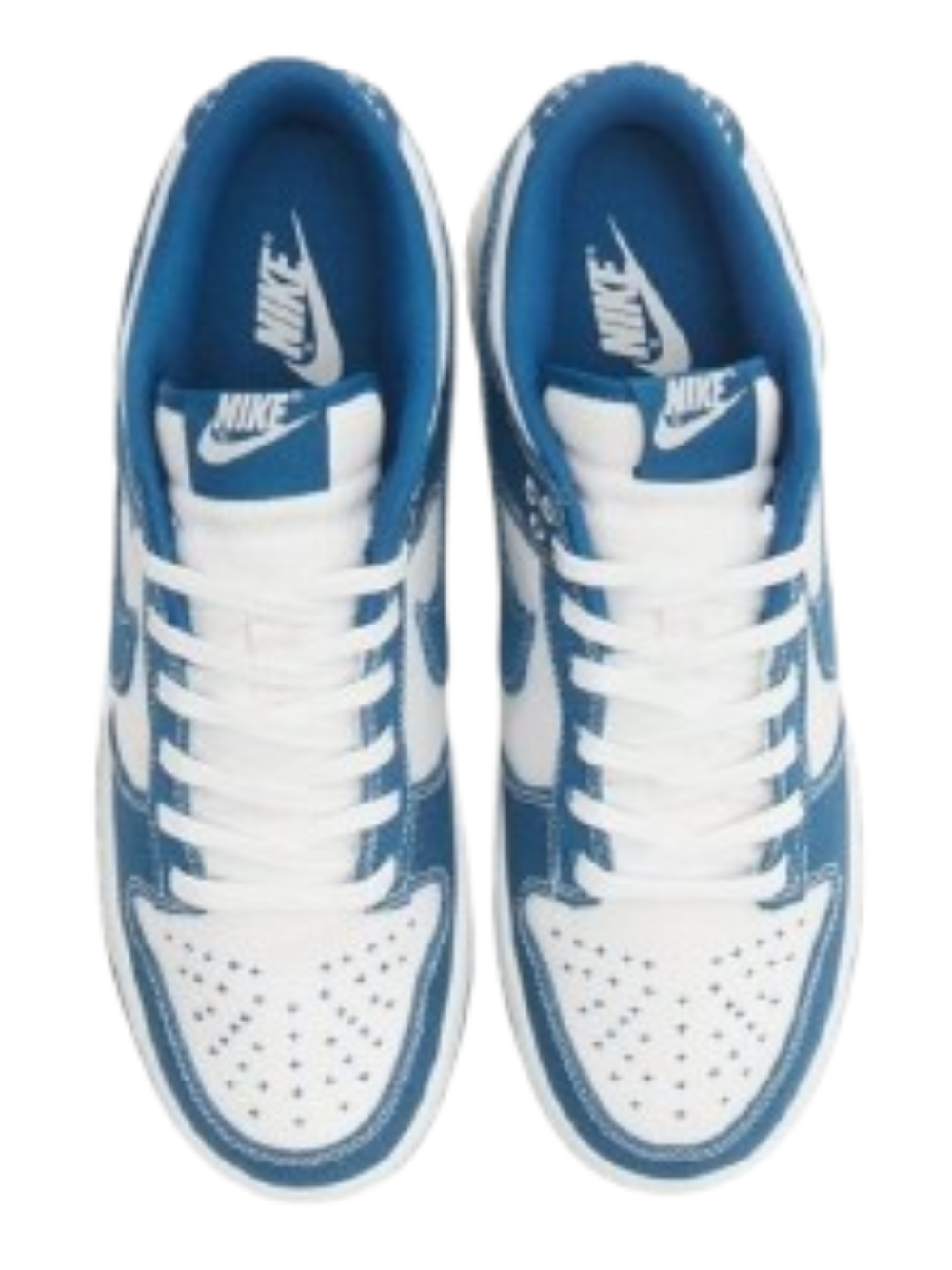 Nikee Dunk Low Sashiko Industrial Blue
