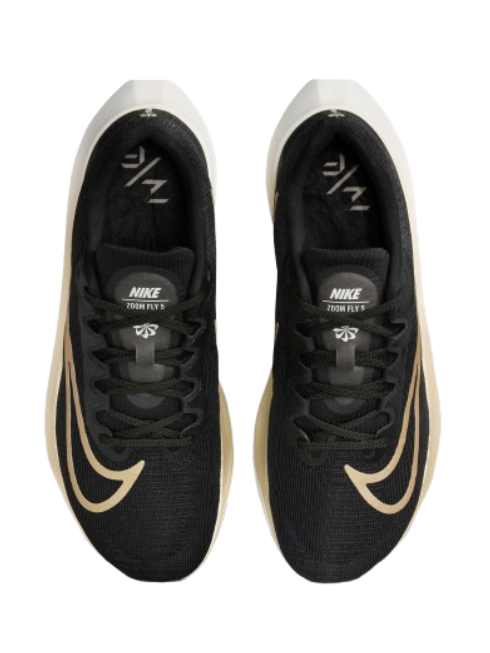 Nike Zoom Fly 5 Black Metallic Gold Grain