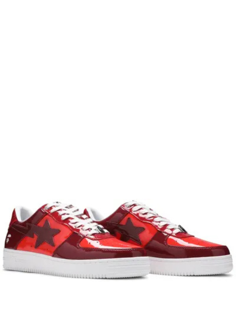A Bathing Ape Bape Sta Low Brown Orange