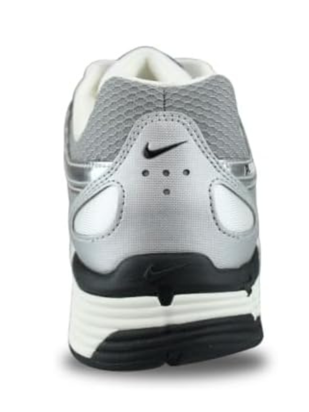 nikee p 6000 white metallic silver